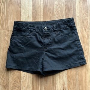 H&M Divided black high wasted shorts